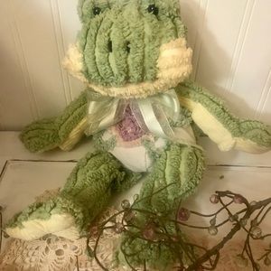 Frog green Chenille